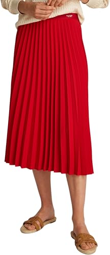 Tommy Hilfiger Donna Blusa Soft Viscose Con Scollo A V, Avorio (Ivory Petal), 42 - 2