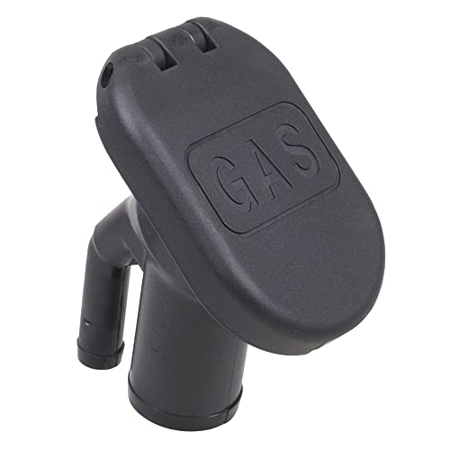 Perko 1318DPGBLK Polymer Vented Gas Fill with 35° Angled Neck for 1.5