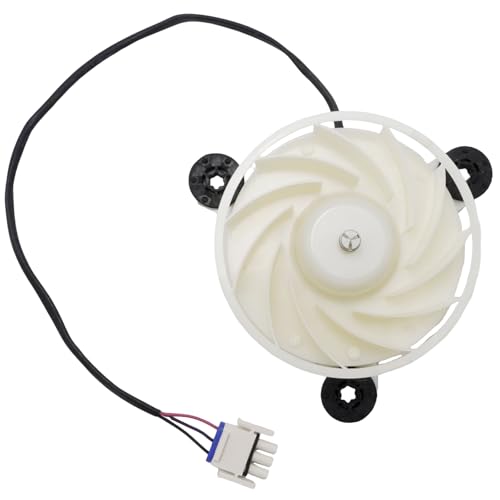 Newnessai DC12V 2.5W Freezer Evaporator Fan Motor, Replacement for GE FUF14DLRAWW FUF14DLRBWW FUF14DLRCWW FUF14DLRDWW FUF14QRRAWW FUF14SMRAWW FUF14SMRBWW