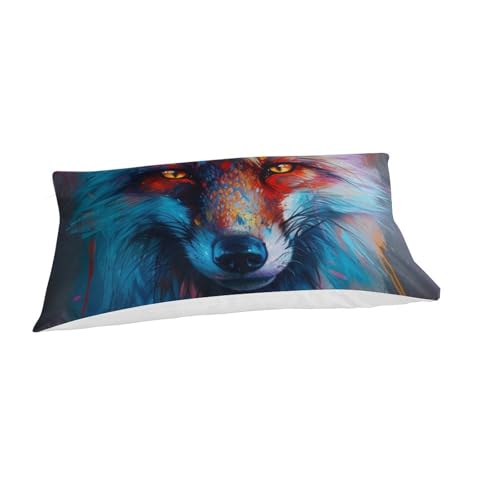 Housse de couette renard infroissable fini la transpiration avec cette parure - 3