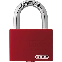 Candados Rojos Abus T65AL/40_ROJO - Candado My Lock aluminio 40mm Rojo