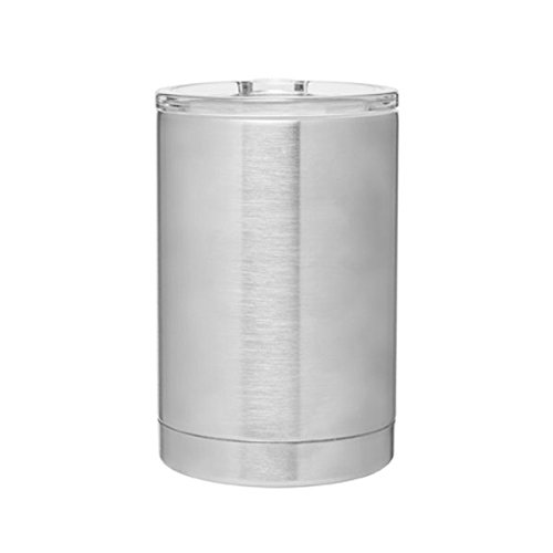 3-in-1, Stainless Steel Can Cooler, Bottle Insulator and Hot/Cold 11oz. Capacity Thermal Tumbler