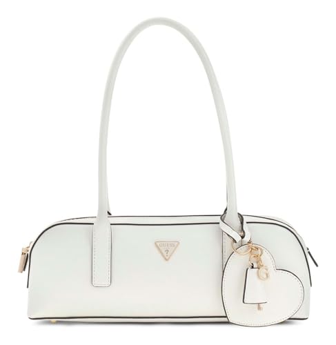 Sac à épaule GUESS Isobel blanc | Petit sac à main chic et tendance pour femme