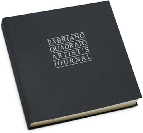 Carnet Fabriano Quadrato Artist's Journal 23x23cm 96f noir - 2