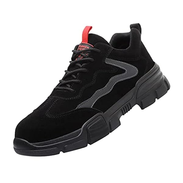 Ademend Beschermende Werk IndustriëLe Sneakers,Werkschoenen S3 Licht Ademend Beschermende Schoenen Dames Stalen Sportieve Schoenen Unisex,▁