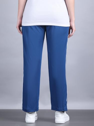 Image of Mack Jonney Striped | Relaxed Fit | Polyster Lycra Trackpant for Women-M01