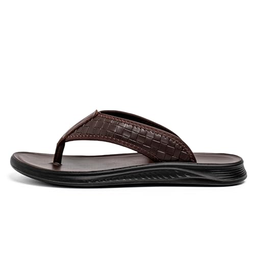 Men's flip flops with cold adhesive polyurethane outsole for summer outdoor wear