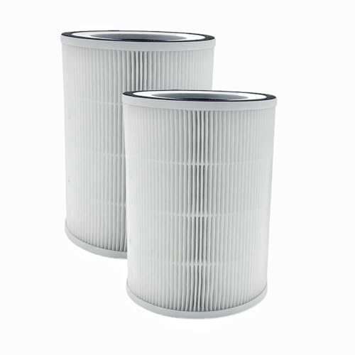 CHNPOFNT 真のHEPA空気清浄機交換フィルター,に適合しますAfloia KILO,KILO PRO, KILO PLUS, MIRO & MIRO PRO,Morento Kilo,CUCKOO CAC-10510FW 360° 3-Stage Filtration 空気清浄機。 (2枚入) [並行輸入品]