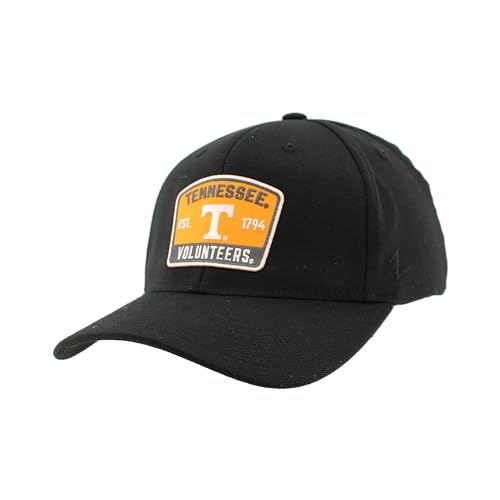 Gorra ajustada Tennessee Volunteers NCAA Negra M miniatura 1