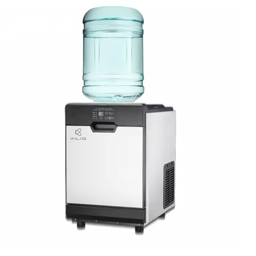 Kilig CT45 Clear Ice Maker Machine, 45 KG/Day Capacity, Self Cleaning Function, Self Timer...