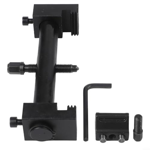 Zilimontt Kit d'outils de démontage de poulie de ventilateur pour vilebrequin, volant et turbine de ventilateur – Extracteur de poulie automobile robuste en acier chromé