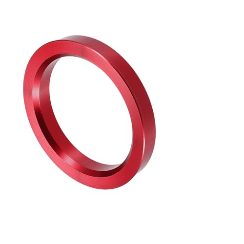Centradores De Llantas 4 Uds OD 72,6mm 73,1mm a ID 57,1mm 60,1mm 67,1mm 65,1mm buje de centrado de neumáticos de coche anillos céntricos centro de orificio de rueda rojo Anillos Centradores Llantas(73