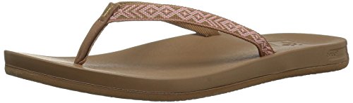 Reef Cushion Bounce Woven, Chanclas para Mujer, Multicolor (Natural Nat), 40 EU