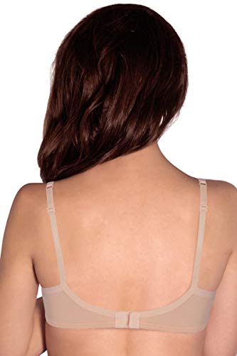 Image of Amante Cotton Padded Wirefree Full Coverage T-Shirt Bra