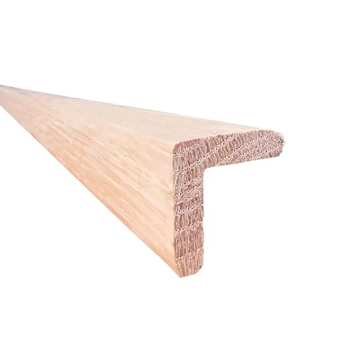 Image of 1x1 Outside Corner Trim Moulding, Real Hardwood, The Millwork Outlet (Red Oak, 94 inch)