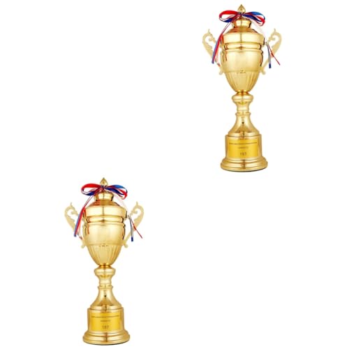 Happyyami 2 Pçs Presente Troféu Sacos De Malha Cordão Esportes Troféu Crianças Estrela Vencedor Trof