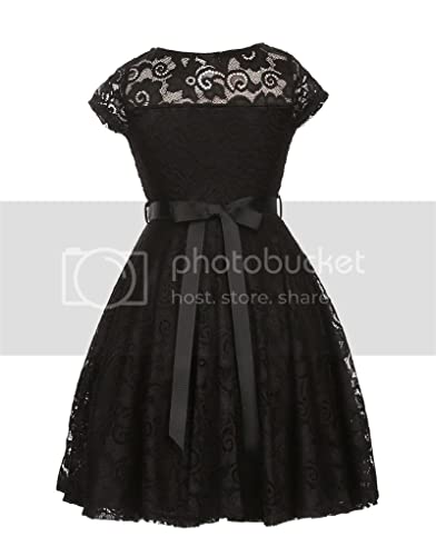 iGirlDress Little Girls Floral Lace Flower Girls Dresses Plum Size 2