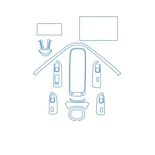 Film protecteur d'écran GPS voiture pour Arcfox T1 2025