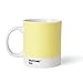 Copenhagen design Pantone Tazza in Porcellana, Giallo (Light Yellow 600), 1 unità (Confezione da 1)