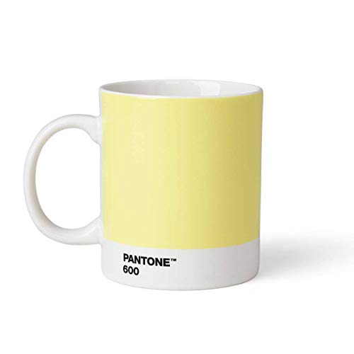Taza para café y té de porcelana 375 ml amarillo claro miniatura 1