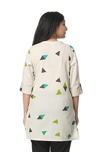 Image of Pistaa's Women's Cotton Straight Fit Straight Kurta