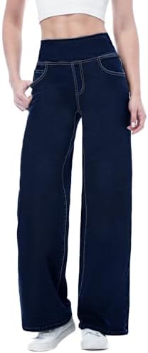Flare Wijde Pijpen Jeans Vrouwen Elastische Hoge Taille