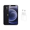 Apple iPhone 12 (128 GB) – Schwarz mit 20W USB‑C Power Adapter