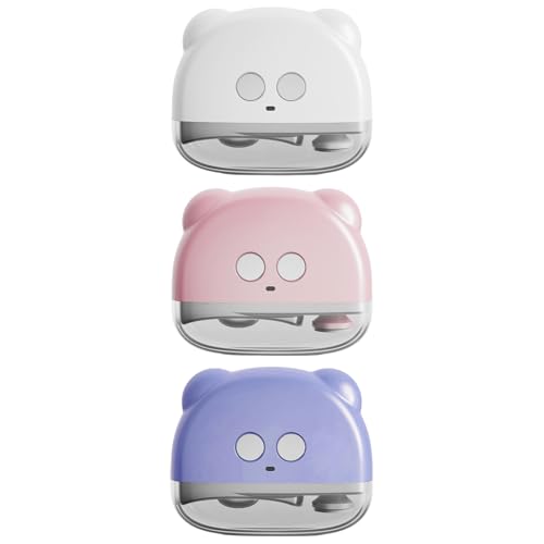 Cortaúñas eléctrico para bebés y adultos que evita cortes, recortadora automática con pulidor 5