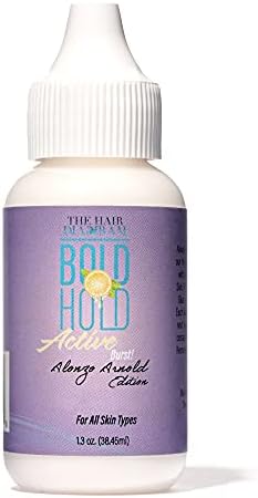 The Hair Diagram - Bold Hold - Active Burst - Alonzo Arnold Edition - Strong Hold Glue for Wigs and Hair Systems - Lemon Scent - Non Toxic - No Latex - 1.3oz