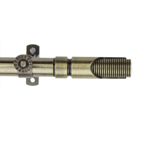 Modern Bolt Curtain Rod and Hardware Set Size: 120