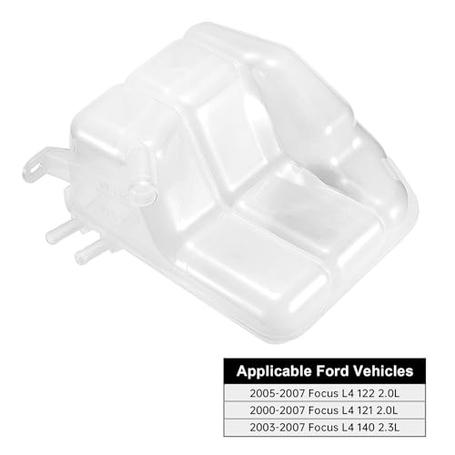 EVIL ENERGY Coolant Reservoir Tank with Cap,Compatible with 2000-2007 Focus,Replacement for 603-216 3S4Z8A080AC 5S4Z8101AA 5S4Z8A080AA YS4Z8A080AB by EVIL ENERGY - Used condition - Image 5