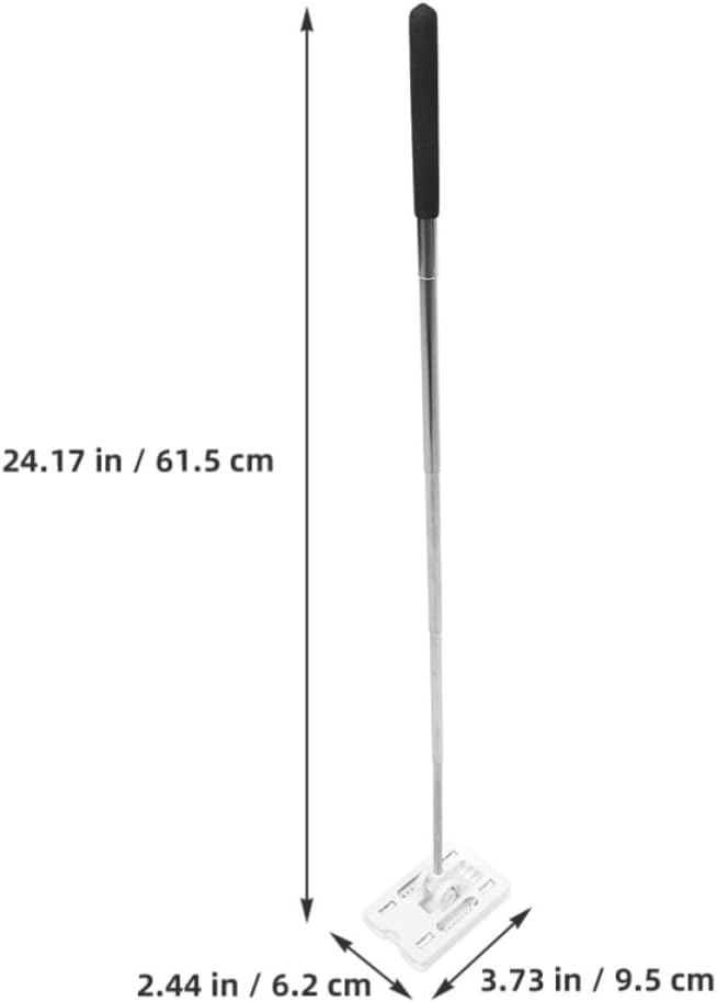 2pcs Telescoping Parking Card Rods for Drivers with One-Click Extension and Compact Portable Design, Stainless Steel and Plastic Construction for Commercial Parking Lots