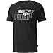 PUMA Herren Nein 1 x Logo Graphic Tee T-Shirt, schwarz, M