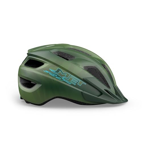 MET - Crackerjack MIPS Children's Cycling Helmet In Green One Size (52-57 cm) - Image 3
