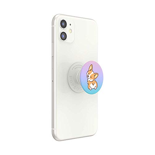 Image of PopSockets Adhesive Phone Grip, Holder- Cheeky Corgi
