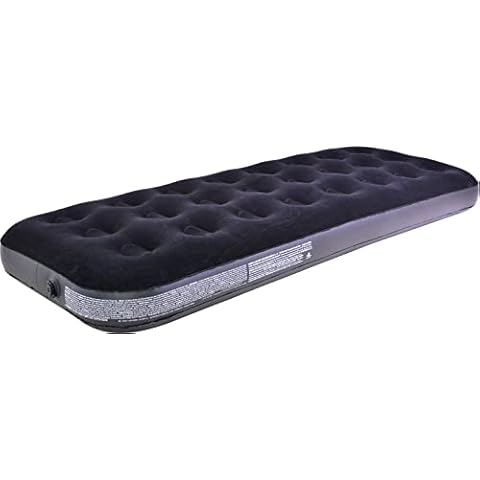 AVENLI aufblasbares Luftbett/Campingmatratze schwarz 191x73x22 cm Cover