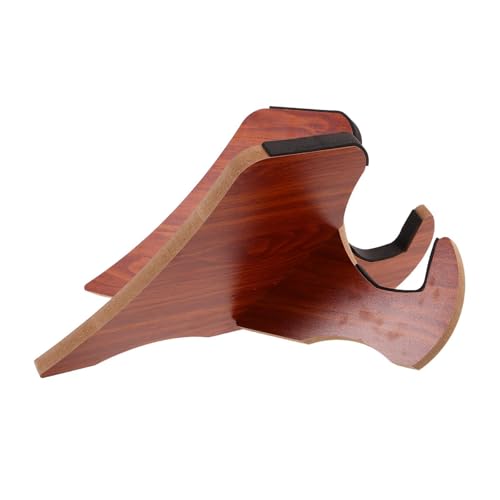 Soporte de suelo para skateboard que evita caídas y protege superficies de madera en tiendas