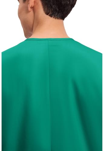 Cherokee Scrubs for Women and Men Unisex V-Neck Tunic Nursing Scrub Top with Chest Pocket, Tuckable Durable Fabric – 4777