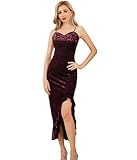 🌸🌸𝐄𝐢𝐧𝐳𝐢𝐠𝐚𝐫𝐭𝐢𝐠𝐞𝐬 𝐃𝐞𝐬𝐢𝐠𝐧:Ärmelloses, schmales Kleid mit Spaghettiträgern.Das Taillendesign betont Ihre schlanke Taille; der Saum des Kleides ist vorne kurz und hinten lang, was mehr Sinn für Design hat.Das Kleid ist voller floraler Muster, retro und charmant.