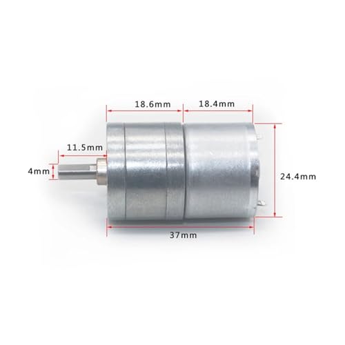 Motor reductor de CC 6V para proyectos compactos que requieren alta velocidad 3