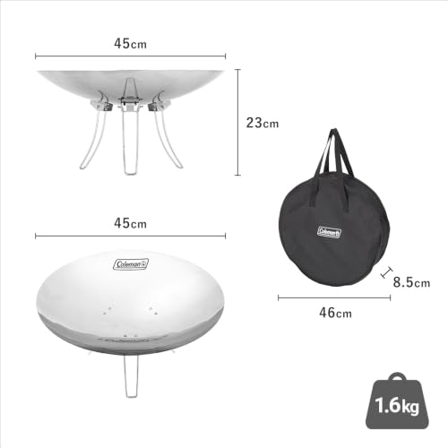 Coleman(コールマン) 焚火台 ファイアーディスク 直径約45cm 重量約1.6kg 2000031235 3枚目
