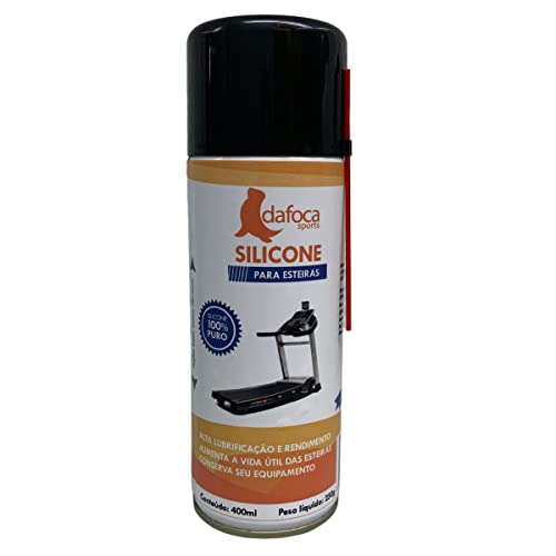 Silicone Lubrificante Esteira e Bicicleta Elétrica e Uso Geral 400ml Dafoca Sports