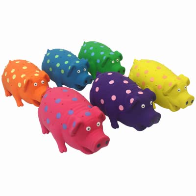 Multipet 61006 Hundespielzeug Plüsch Grunting Pig - Menge 3