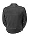First Mfg Co - Top Performer - Men's Motorcycle Biker Riding Black Leather Jacket - Medium - Zip Out Thermal Liner Action Back Side Tabs