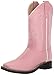 Old West Kids Boots Girl's Square Toe Leatherette (Toddler/Little Kid) Pink 12 Little Kid