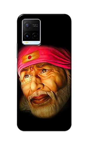 Image of PRINTFIDAA Sai Baba Lord Shiridi Great God Hinduism Religious Hard Back Cover for Vivo Y21 (2021) / Y33S Back Cover -(P6) KAT1002