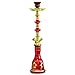 R&Xrenxia Set Completo di Tabacco Shisha Narghilè Accessori per Tubi per Fumo Tubo Pezzi di Ricambio per Teste per Il Narghilè Arab Stufa Araba Bocchino Bocchino Chicha,Rosso