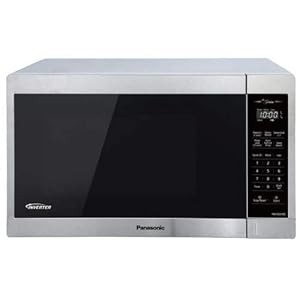 Panasonic NN-SC678S Genius 1.3 cu. ft. 1200 W Stainless-steel Inverter Microwave (Renewed)