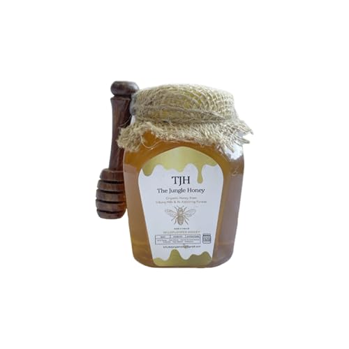 Image of The Jungle Honey Wildflower Honey | Raw 100% Pure & Natural | Produced By Forest Bees Of Jammu & Kashmir | Raw, Unprocessed, Unheated | Raw Honey - 250g