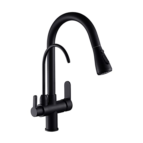 Grifo Cocina Extraible Osmosis Grifo 3 Vias Osmosis Grifo De Cocina Extraible 360 Caño Giratorio 3 En 1 Para Purificador De Filtro De Aguay Negro Grifo Cocina Extraible Osmosis Grifo 3 Vias Osmosis Grifo De Cocina Extraible 360 Caño Giratorio 3 En 1 Para Purificador De Filtro De Aguay Negro